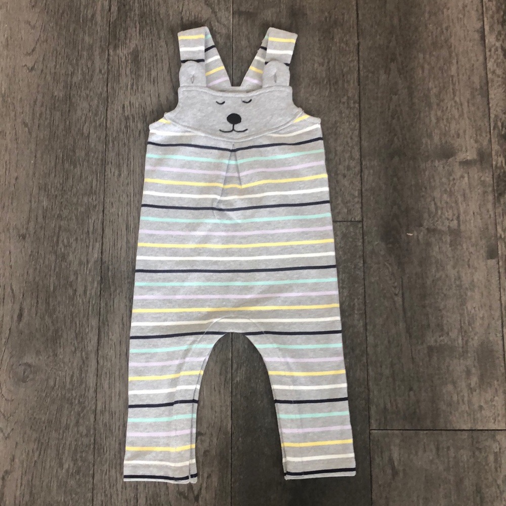 Hanna Andersson Overalls In Organic French Terry - Picture 2 of 7